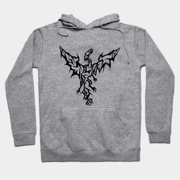 Dragon Rising Hoodie by D_Machine